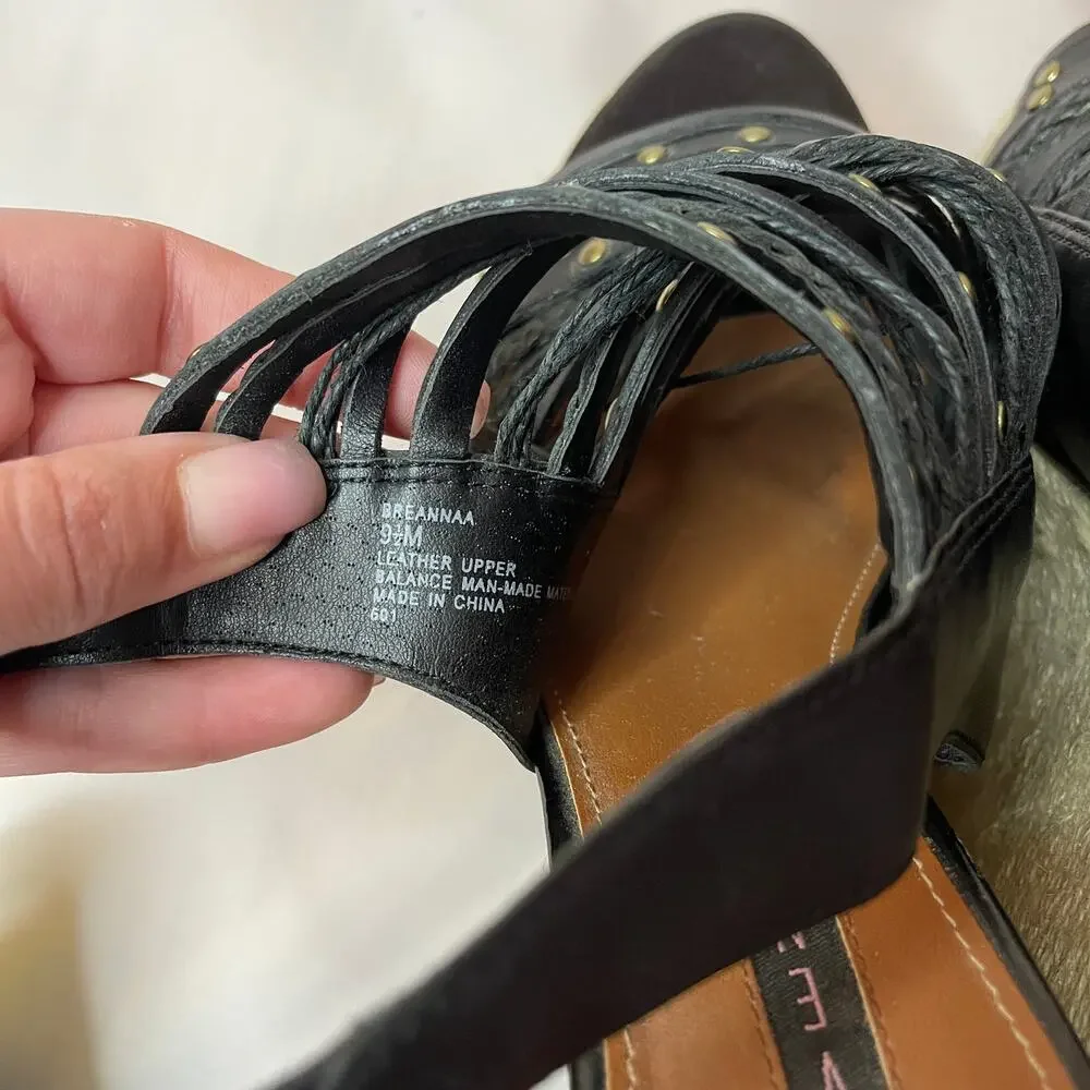 Steve by Steven Madden Breannaa Slingback Espadrille Wedge Sandals 9.5